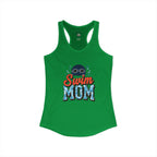 Swim Mom Racerback Tank – Personalized Name & Number Option | Lightweight Women’s Swim Tank Top - Magnolia Wild SC