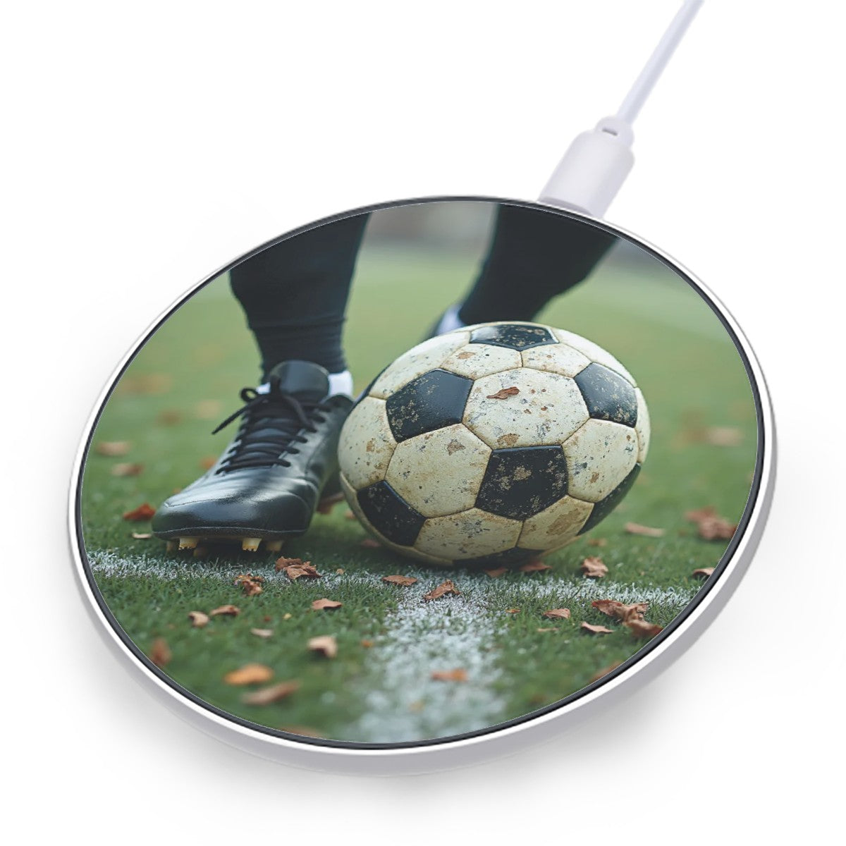 Soccer Wireless Charger - Fast and Convenient Charging for Fans - Magnolia Wild SC