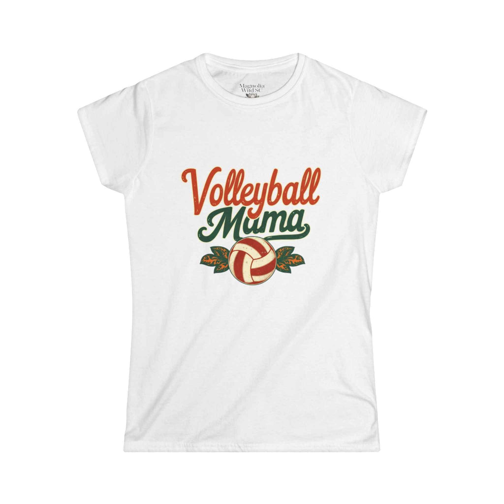 Retro Volleyball Mama Tee