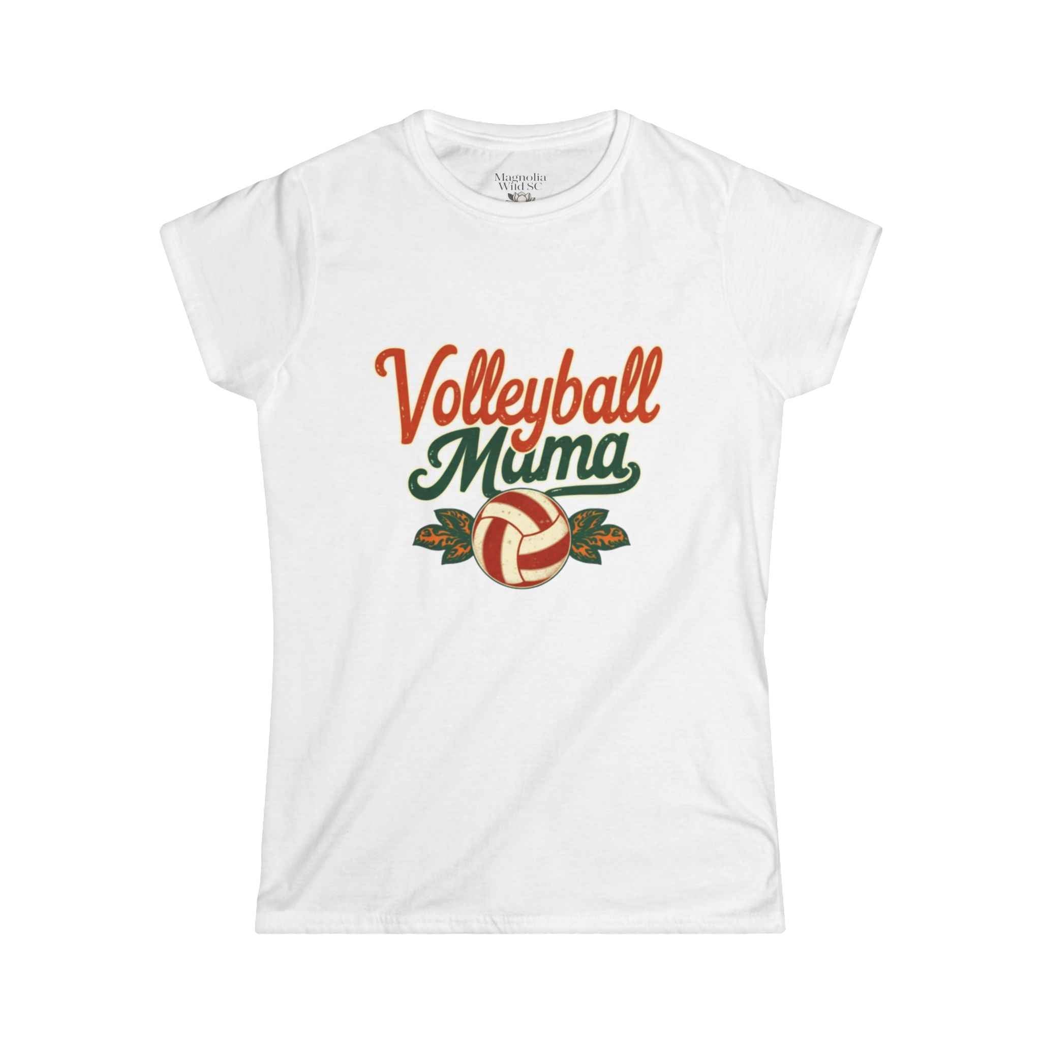 Retro Volleyball Mama Tee