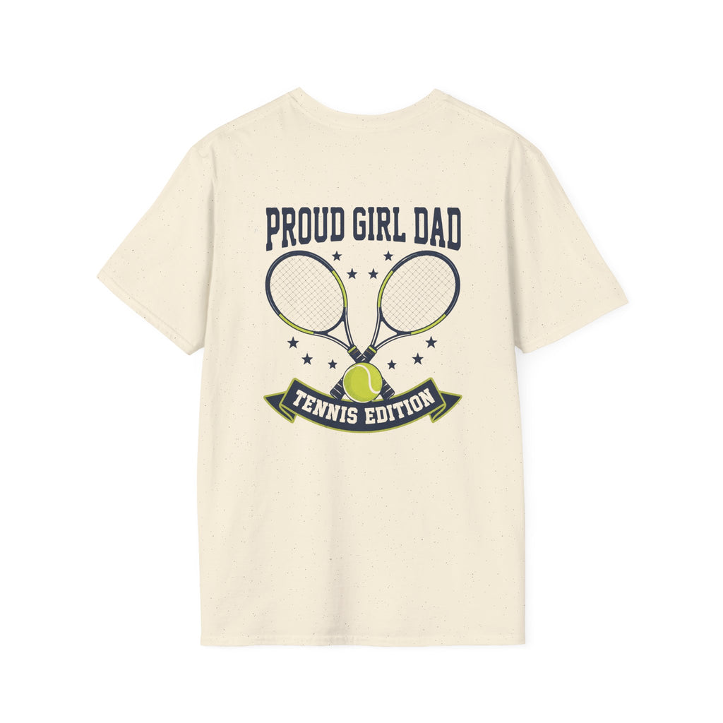 Proud Girl Dad Tennis T-Shirt - Magnolia Wild SC