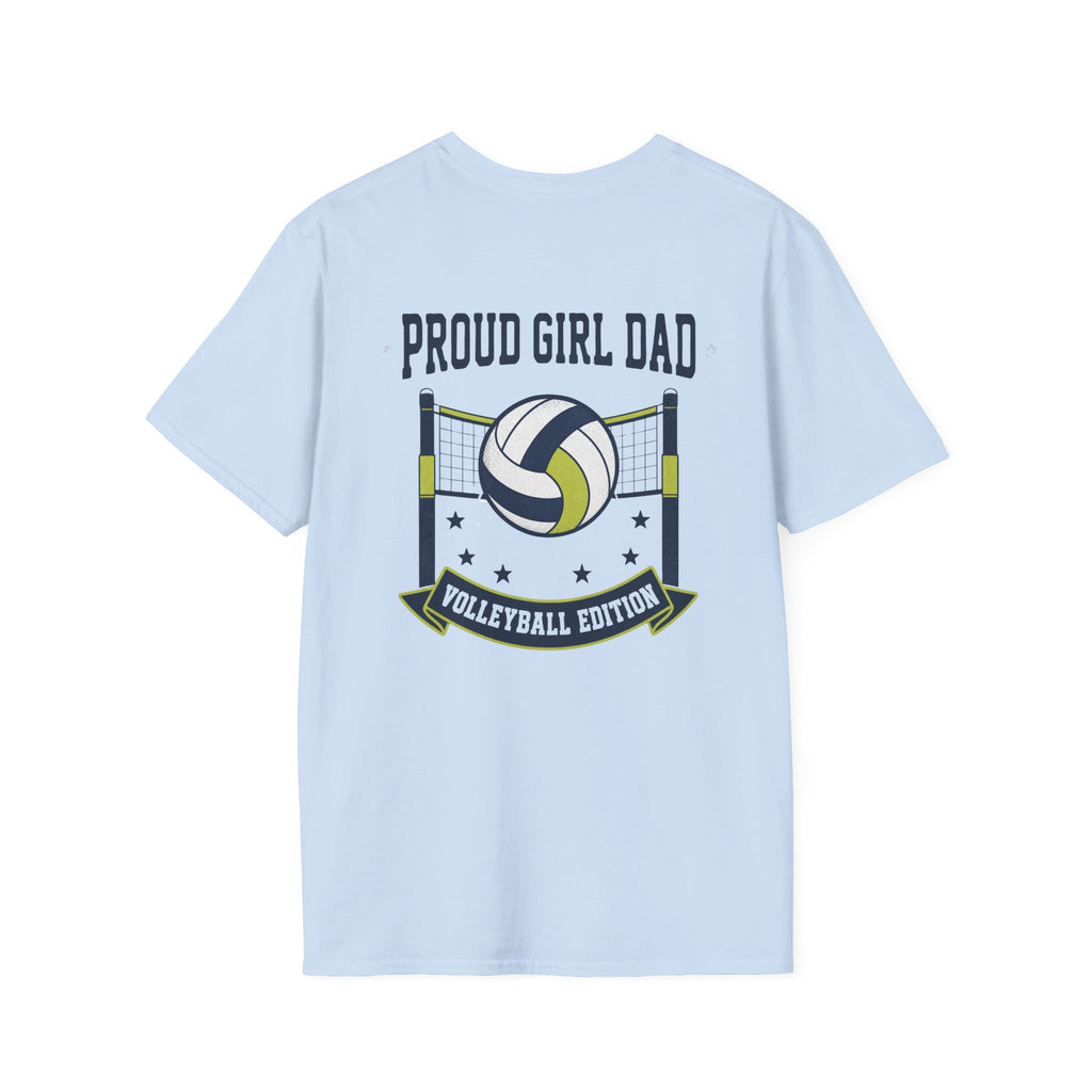 Proud Girl Dad Volleyball T-Shirt - Perfect Gift for Volleyball Dads - Magnolia Wild SC