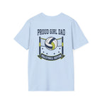 Proud Girl Dad Volleyball T-Shirt - Perfect Gift for Volleyball Dads - Magnolia Wild SC