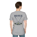 Proud Girl Dad Golf T-Shirt — Golf-Themed Father's Day Tee - Magnolia Wild SC