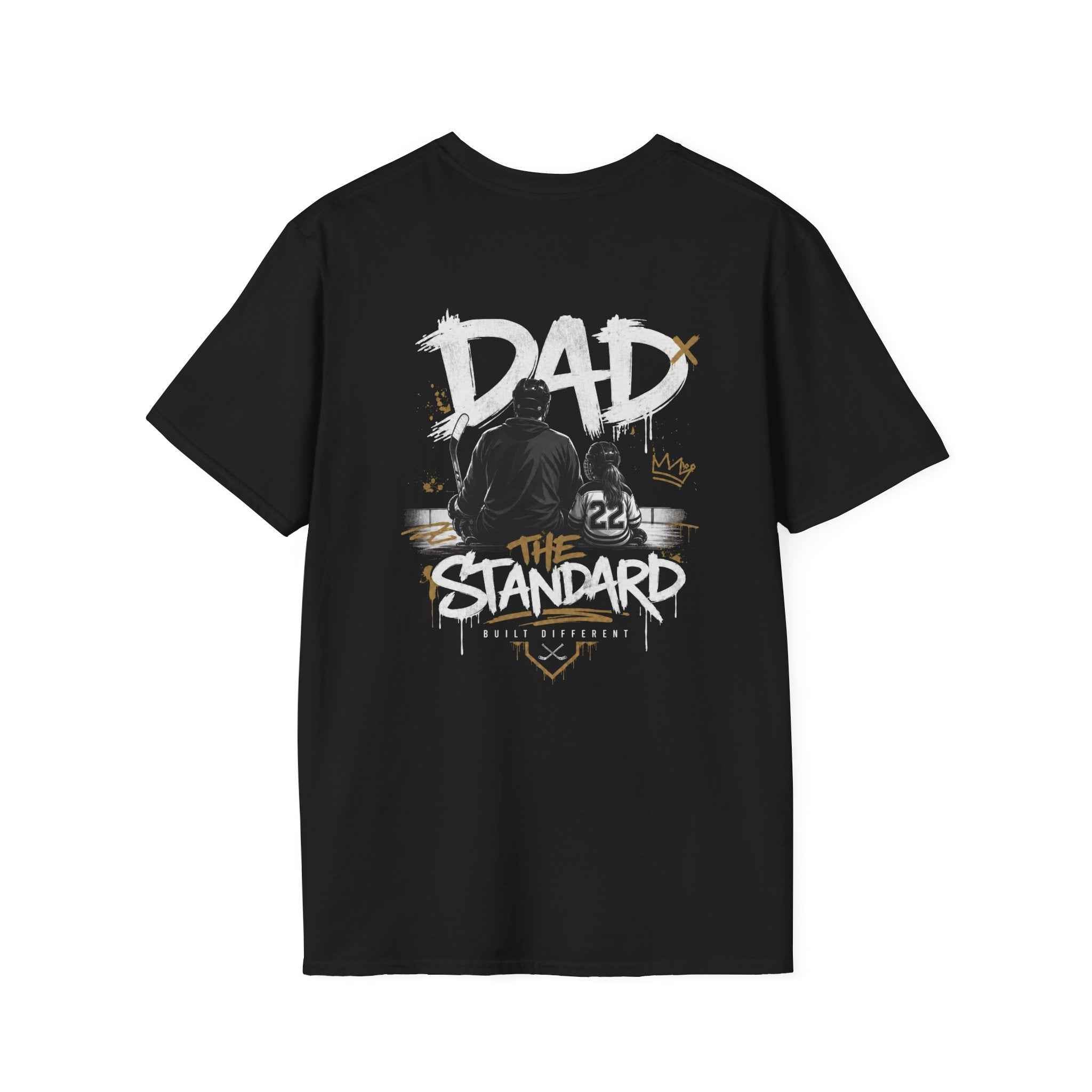 Hockey Dad The Standard T-Shirt — Fatherhood Graphic Tee