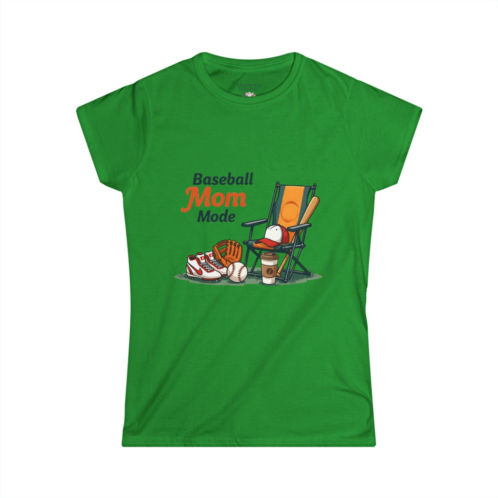 Baseball Mom Mode Tee - Magnolia Wild SC