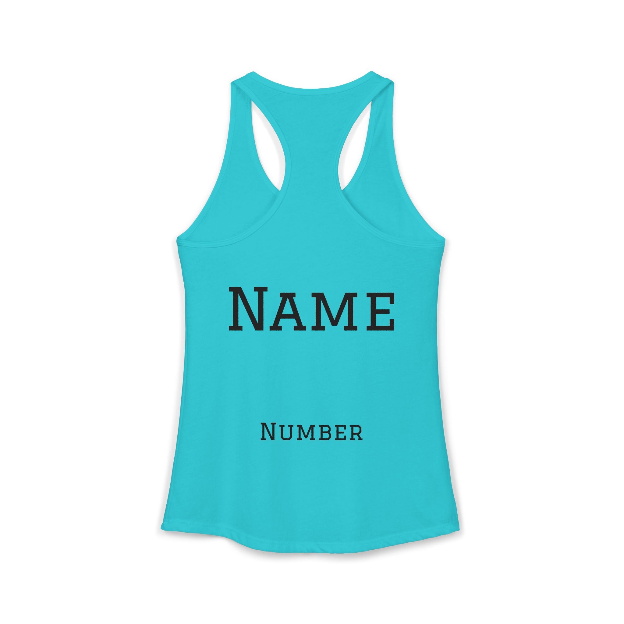 Softball Mom Racerback Tank – Personalized Name & Number Option - Magnolia Wild SC