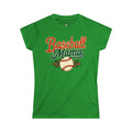 Retro Baseball Mom Tee - Magnolia Wild SC