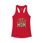 Football Mom Racerback Tank – Personalized Name & Number Option | Lightweight Women’s Football Tank Top - Magnolia Wild SC