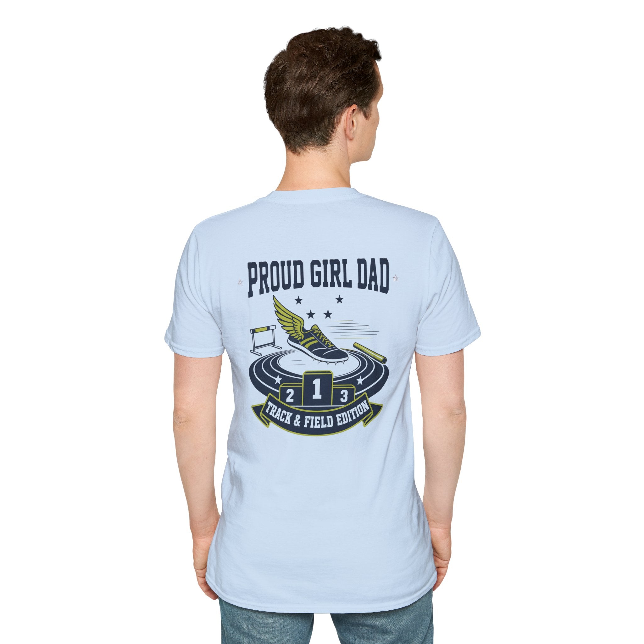 Proud Girl Dad Track T-Shirt - Magnolia Wild SC