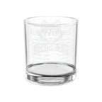 Personalized Engraved Whiskey Glass (10.5oz) – Custom Team Logo & Player Signatures | Coach Gift, Father’s Day Gift, Custom Sports Keepsake