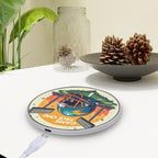 Football Wireless Charging Pad – Fast 10W Compact Charger - Magnolia Wild SC