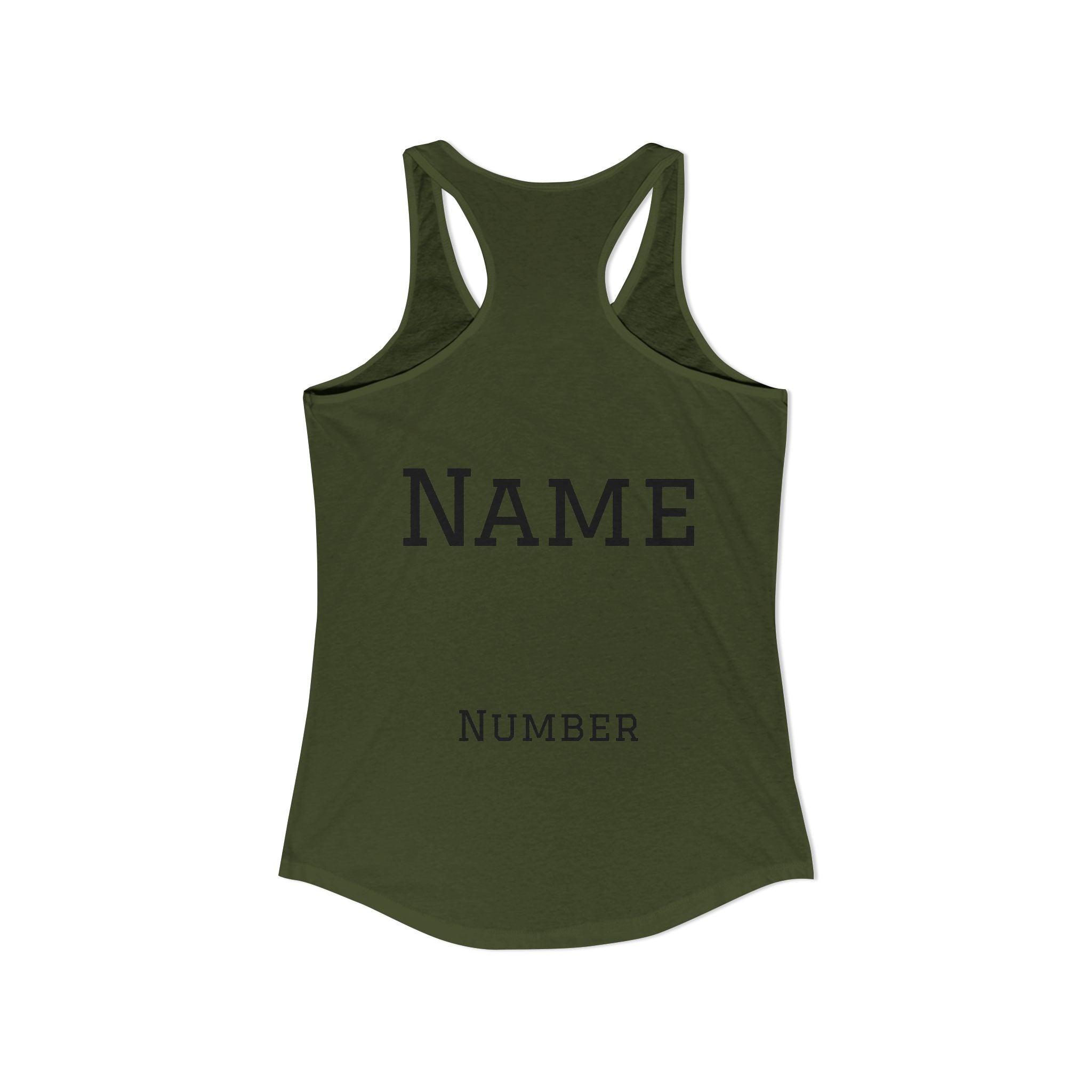 Softball Mom Racerback Tank – Personalized Name & Number Option - Magnolia Wild SC