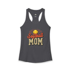 Softball Mom Racerback Tank – Personalized Name & Number Option - Magnolia Wild SC