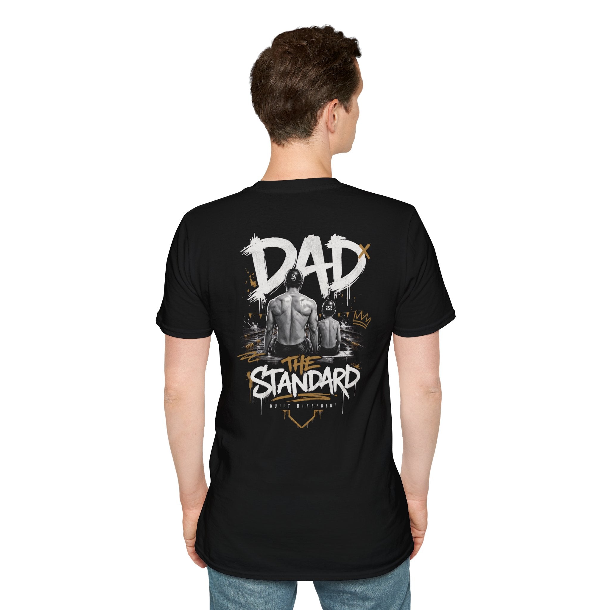 Swim Dad The Standard T-Shirt — Fatherhood Graphic Tee - Magnolia Wild SC