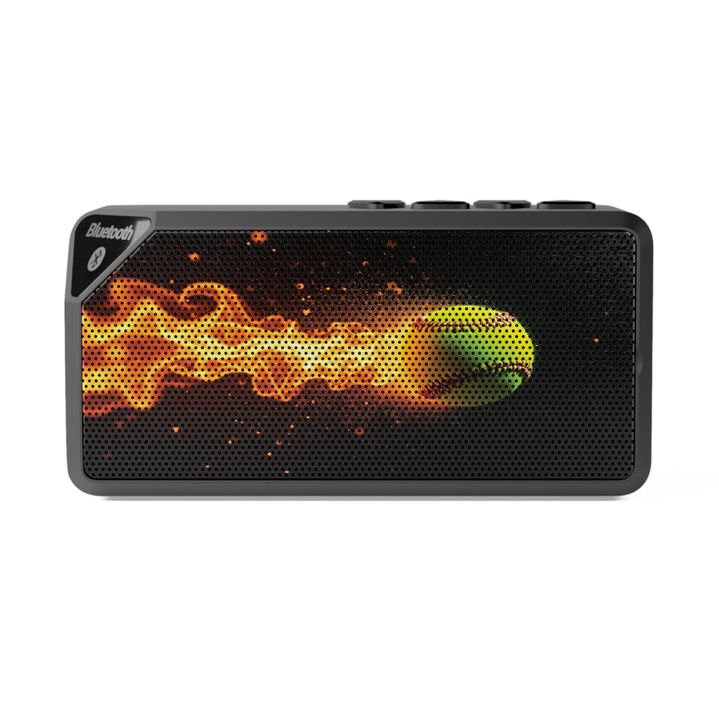 Jabba Flaming Softball Bluetooth Speaker - Magnolia Wild SC