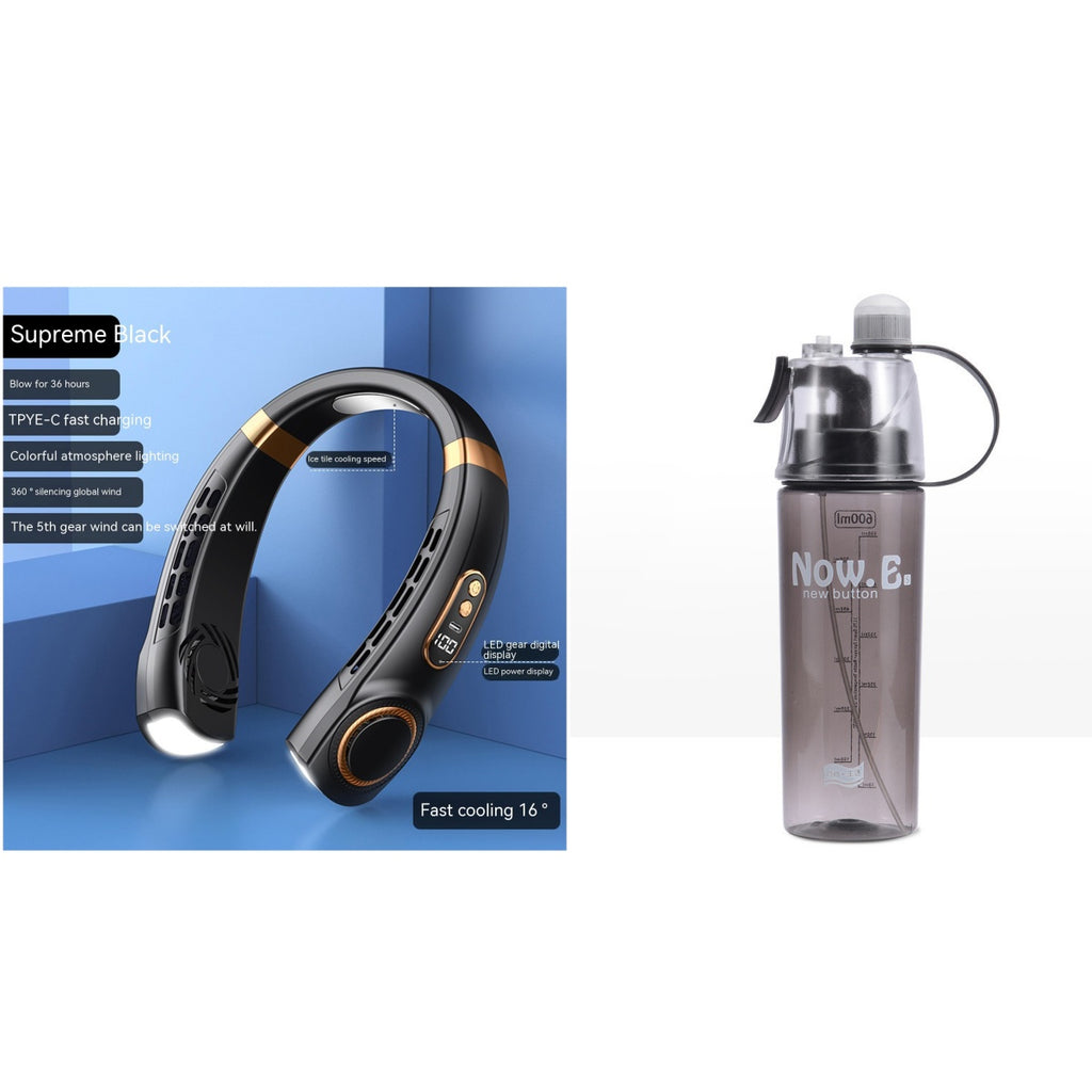 Portable Multifunctional Hanging Neck Fan - Magnolia Wild SC