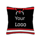 Custom Hockey Jersey Pillow — Personalized Team Logo, Player Name & Number - Magnolia Wild SC