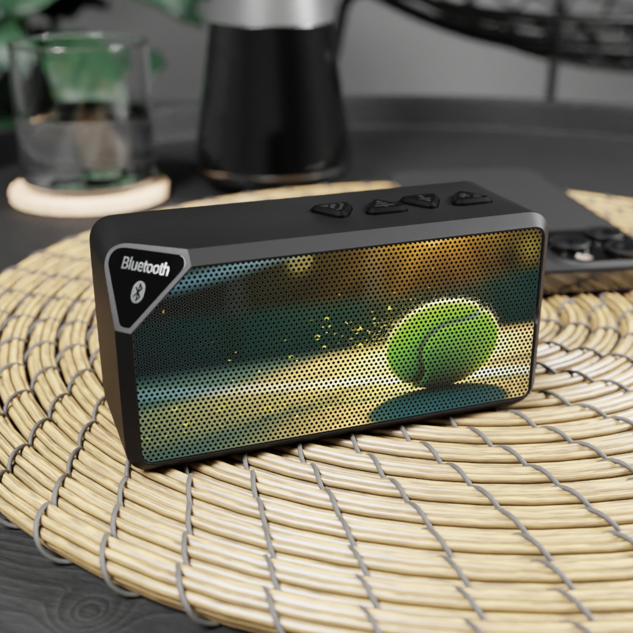 Tennis Court Tennis Ball Bluetooth Speaker — Jabba Wireless Speaker