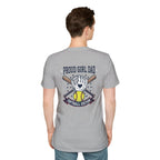 Proud Girl Dad Softball T-Shirt — Proud Dad of a Softball Player - Magnolia Wild SC