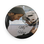 Custom Photo Button Magnet — Round Keepsake for Players & Parents - Magnolia Wild SC