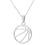 Volleyball Pendant Necklace – Sporty Everyday Jewelry for Fans - Magnolia Wild SC