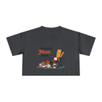 Baseball Mom Mode Crop Tee - Magnolia Wild SC