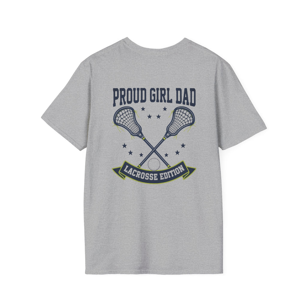 Proud Girl Dad Lacrosse T-Shirt - Magnolia Wild SC