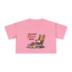 Baseball Mom Mode Crop Tee - Magnolia Wild SC