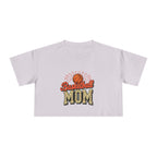 Basketball Mom Cheetah Print Women's Crop Tee - Magnolia Wild SC