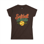 Retro Softball Mama Tee