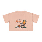 Baseball Mom Mode Crop Tee - Magnolia Wild SC