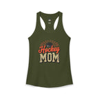 Hockey Mom Racerback Tank – Personalized Name & Number Option