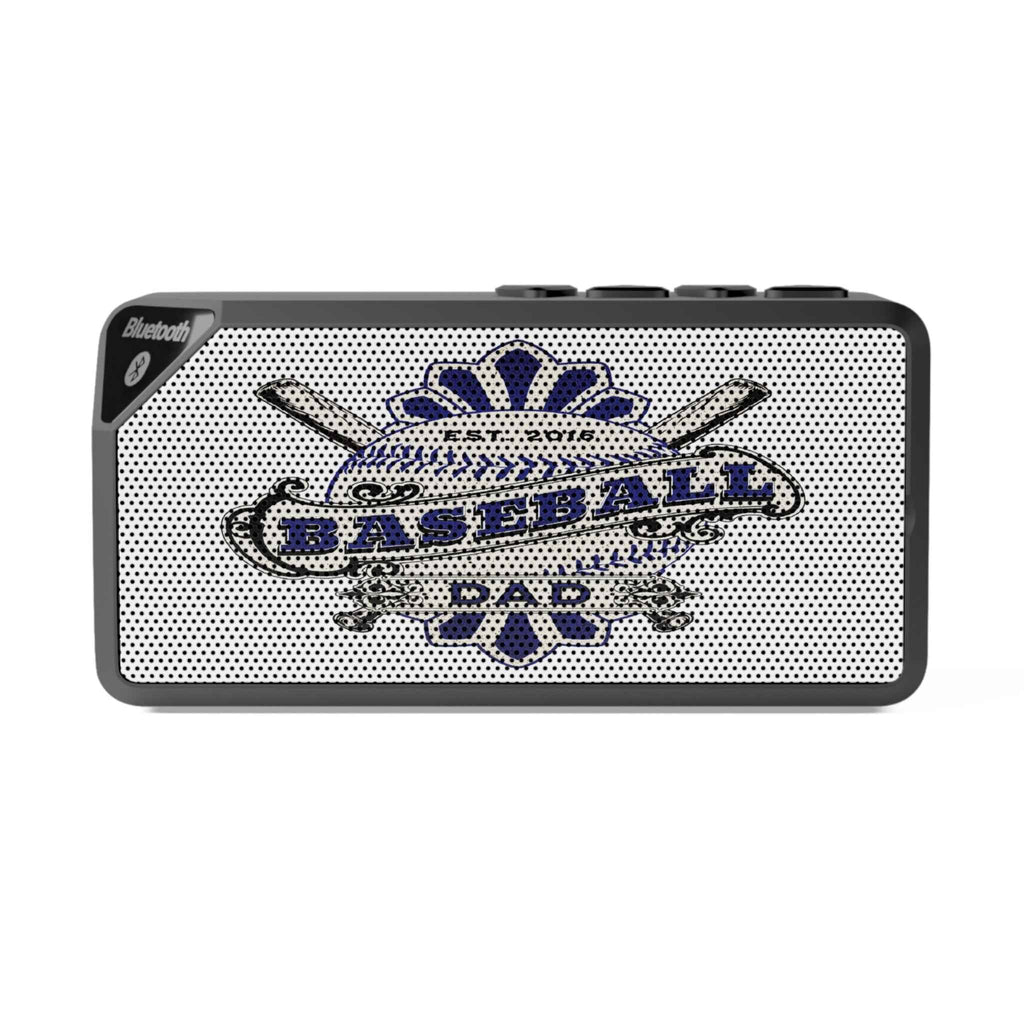 Retro 'Baseball Dad' Bluetooth Speaker — Personalized Year