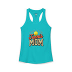 Mom Tennis Mom Racerback Tank – Personalized Name & Number Option | Lightweight Women’s Tennis Tank Top - Magnolia Wild SC