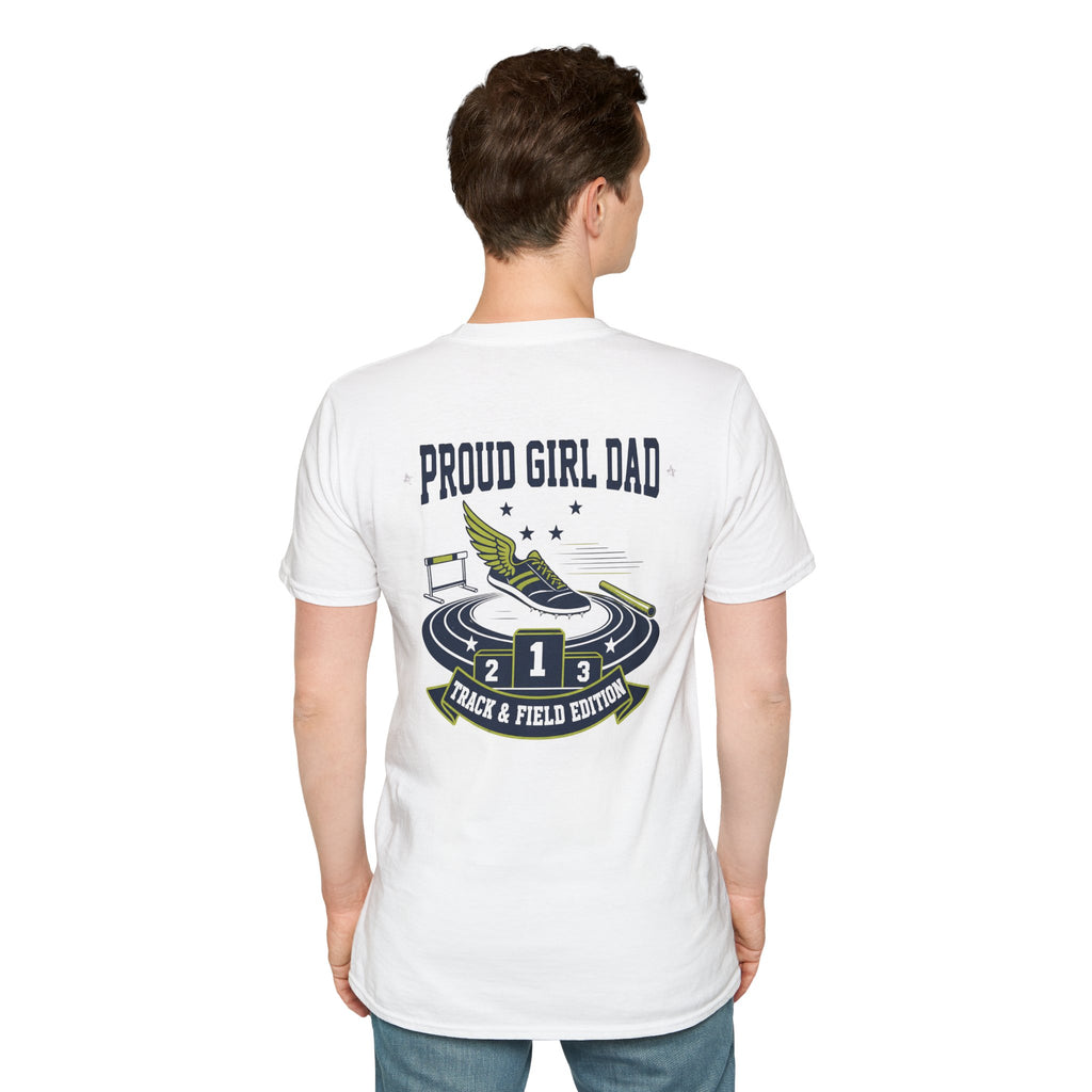 Proud Girl Dad Track T-Shirt - Magnolia Wild SC