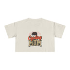 Cycling Mom Cheetah Print Crop Tee - Magnolia Wild SC