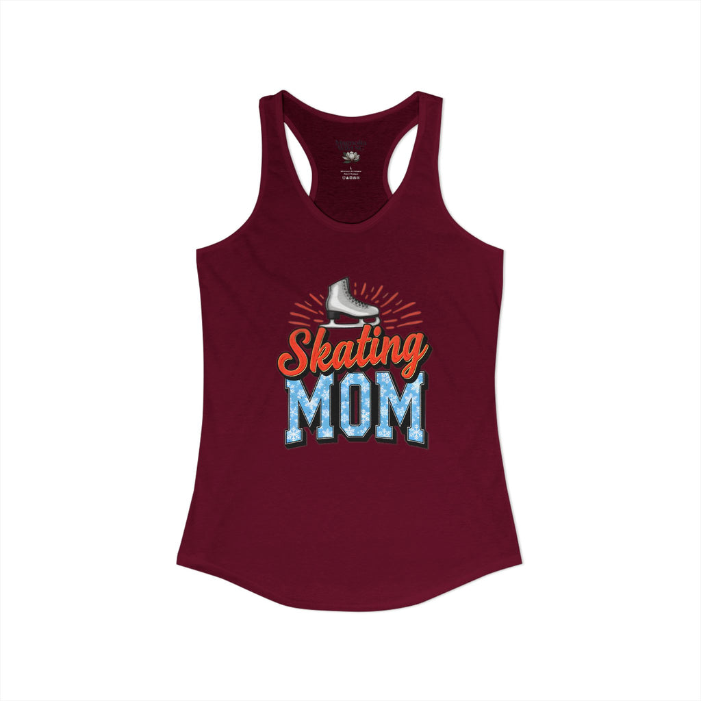 Personalized Figure Skating Racerback Tank - Magnolia Wild SC