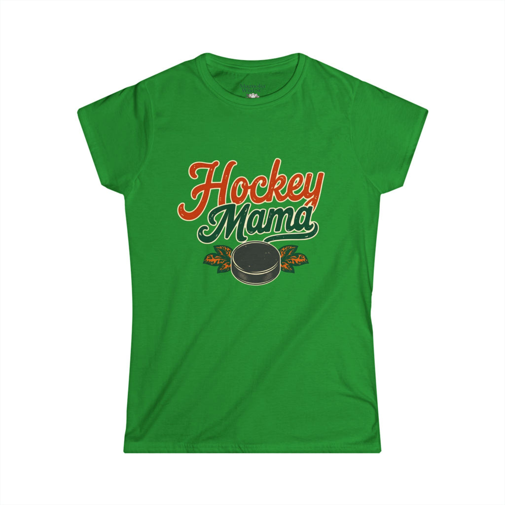 Vintage Inspired Hockey Mama Tee - Magnolia Wild SC