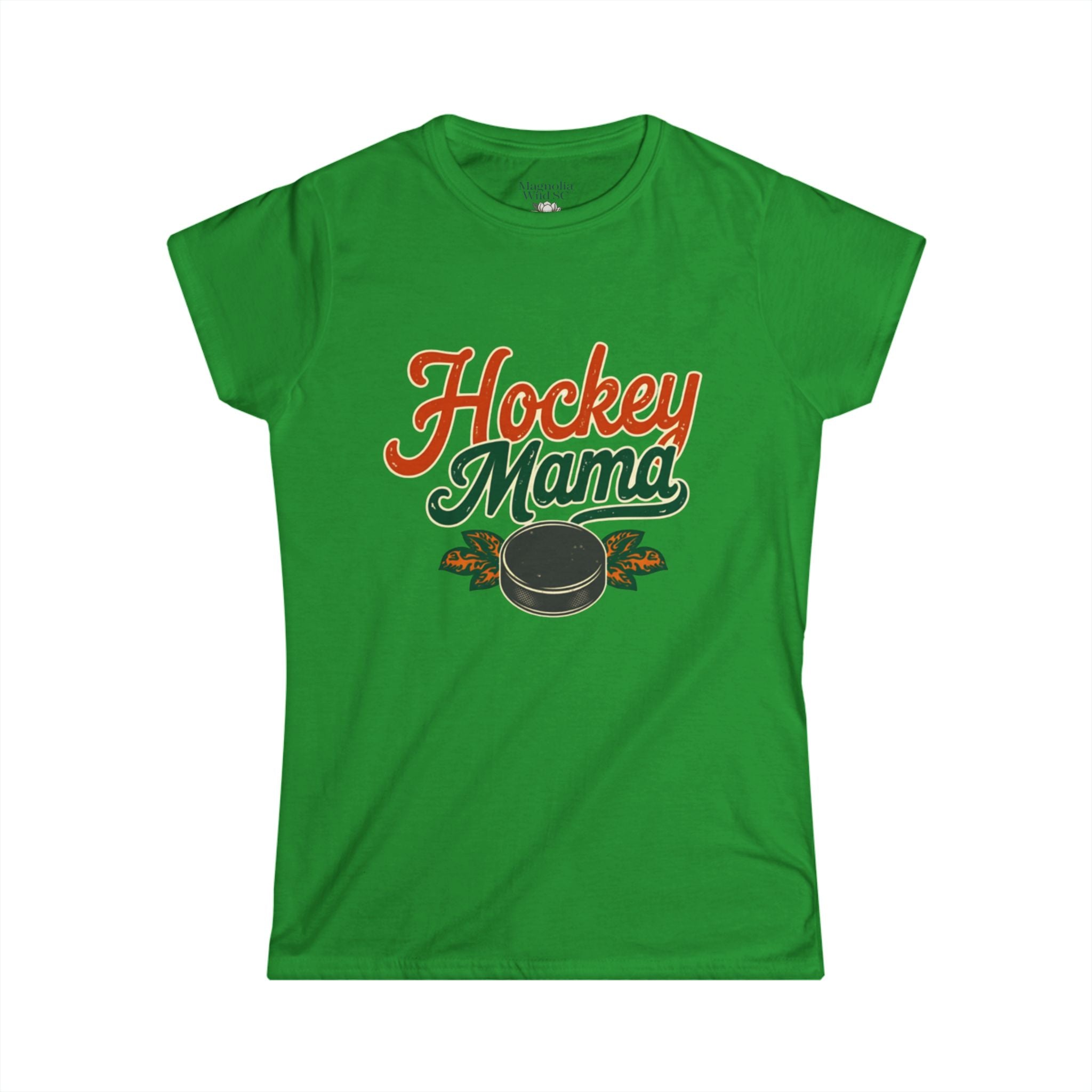 Vintage Inspired Hockey Mama Tee - Magnolia Wild SC