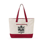 Personalized "Slightly Unhinged" Hockey Parent’s Survival Zippered Tote