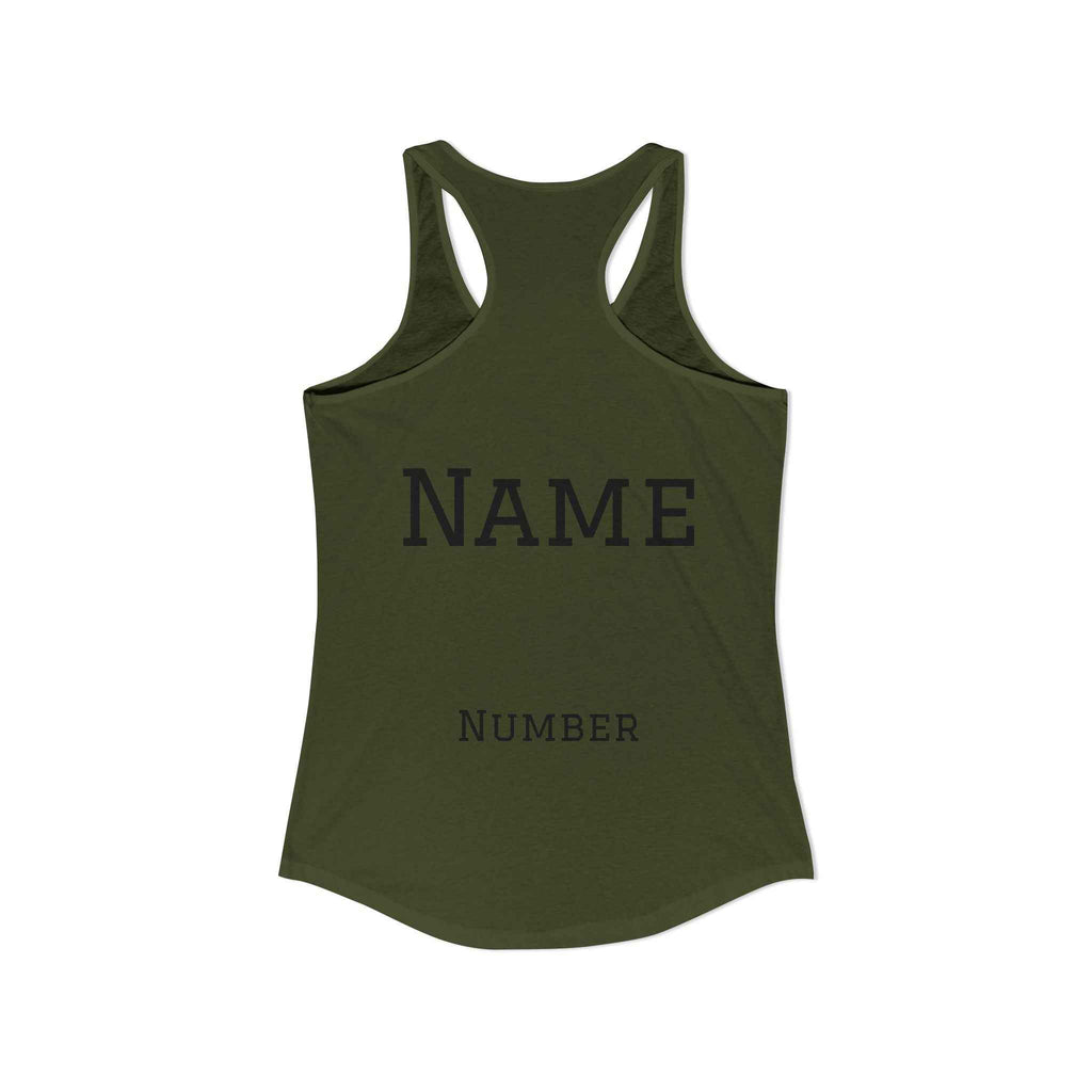 Personalized Figure Skating Racerback Tank