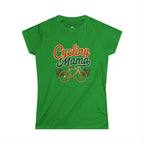 Retro Cycling Mama Tee - Magnolia Wild SC
