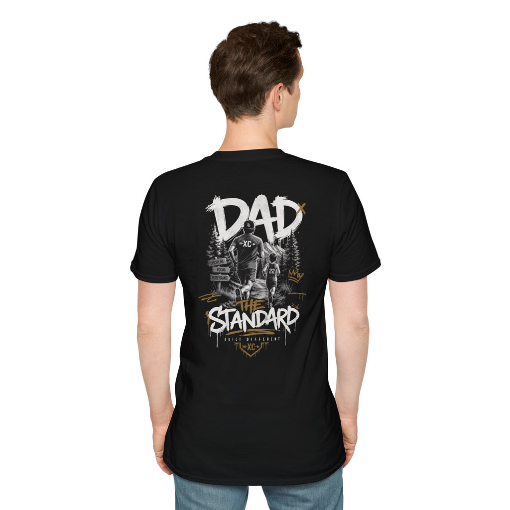 Cross Country Dad The Standard T-Shirt — Fatherhood Graphic Tee - Magnolia Wild SC
