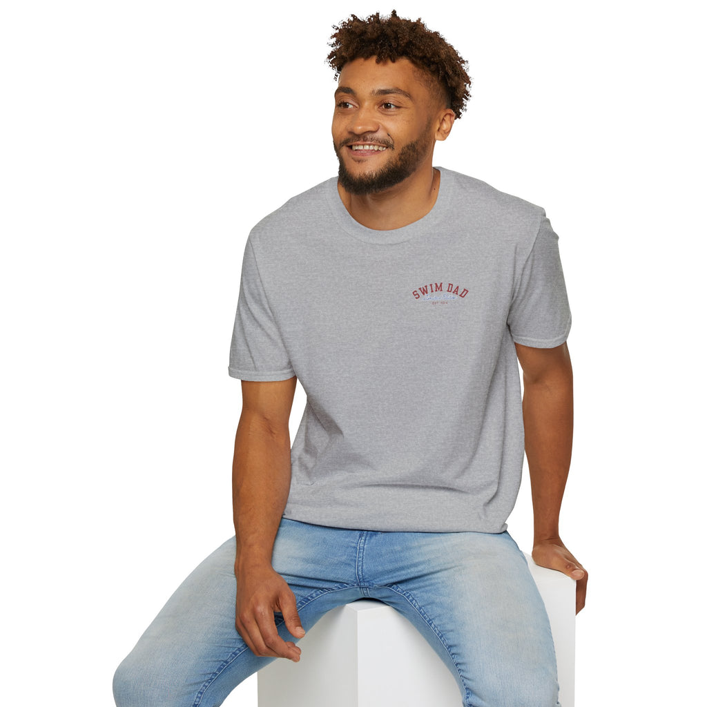 Proud Girl Dad Swim T-Shirt - Perfect Gift for Swim Dads - Magnolia Wild SC