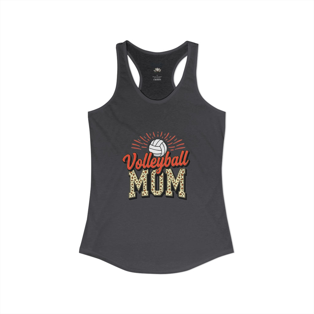 Volleyball Mom Racerback Tank – Personalized Name & Number Option | Lightweight Women’s Volleyball Tank Top - Magnolia Wild SC