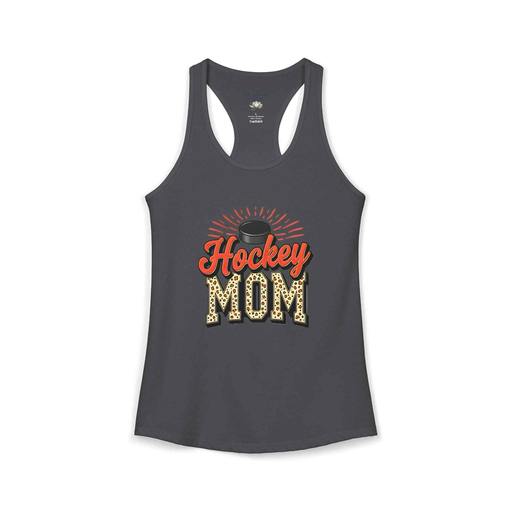 Hockey Mom Racerback Tank – Personalized Name & Number Option