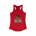Mom Cross Country Mom Racerback Tank – Personalized Name & Number Option - Magnolia Wild SC