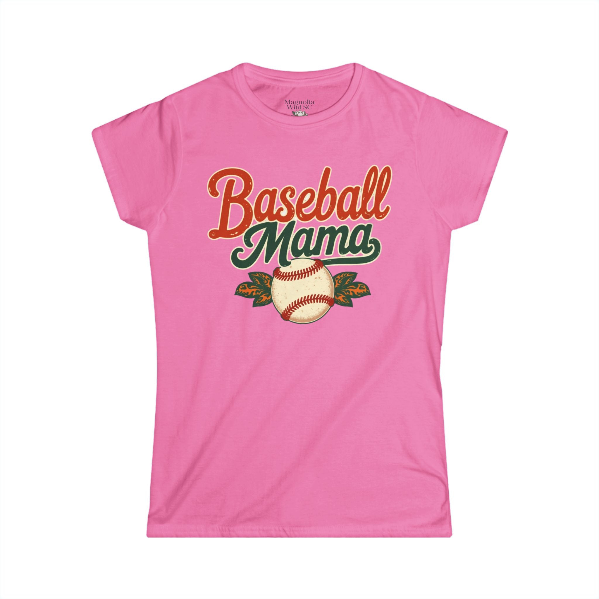 Retro Baseball Mom Tee