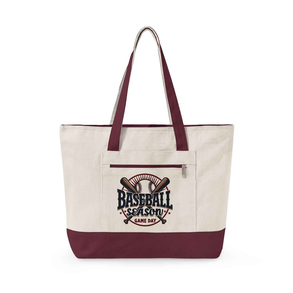 Personalizable Baseball Tote — Carry Cleats, Snacks & Pride